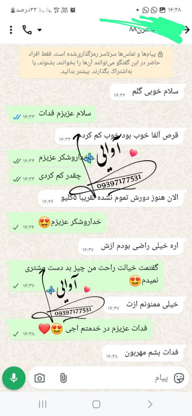 قرص لاغری آلفا اسلیم اصل تضمینی