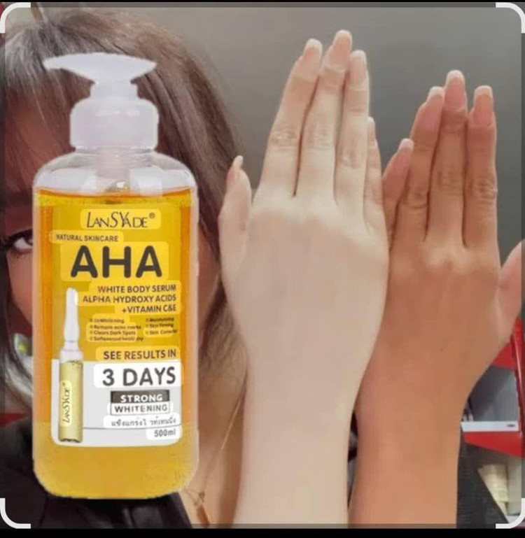 سرم سفید کننده کل بدن AHA